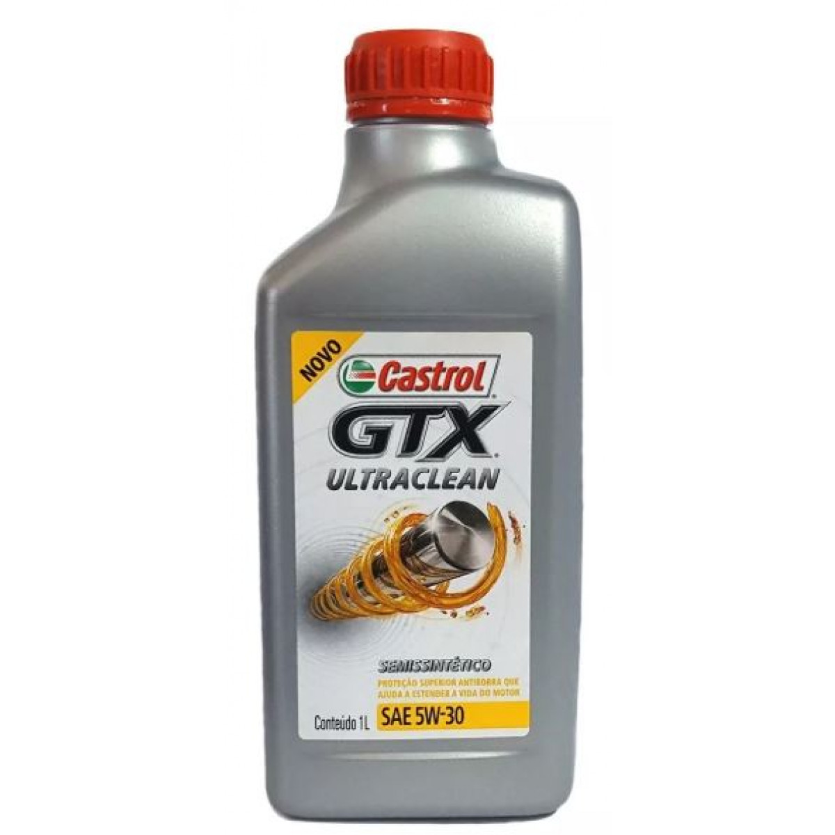 Óleo  Motor  Castrol  Gtx Ultraclean  Sintético 5W30 Sn