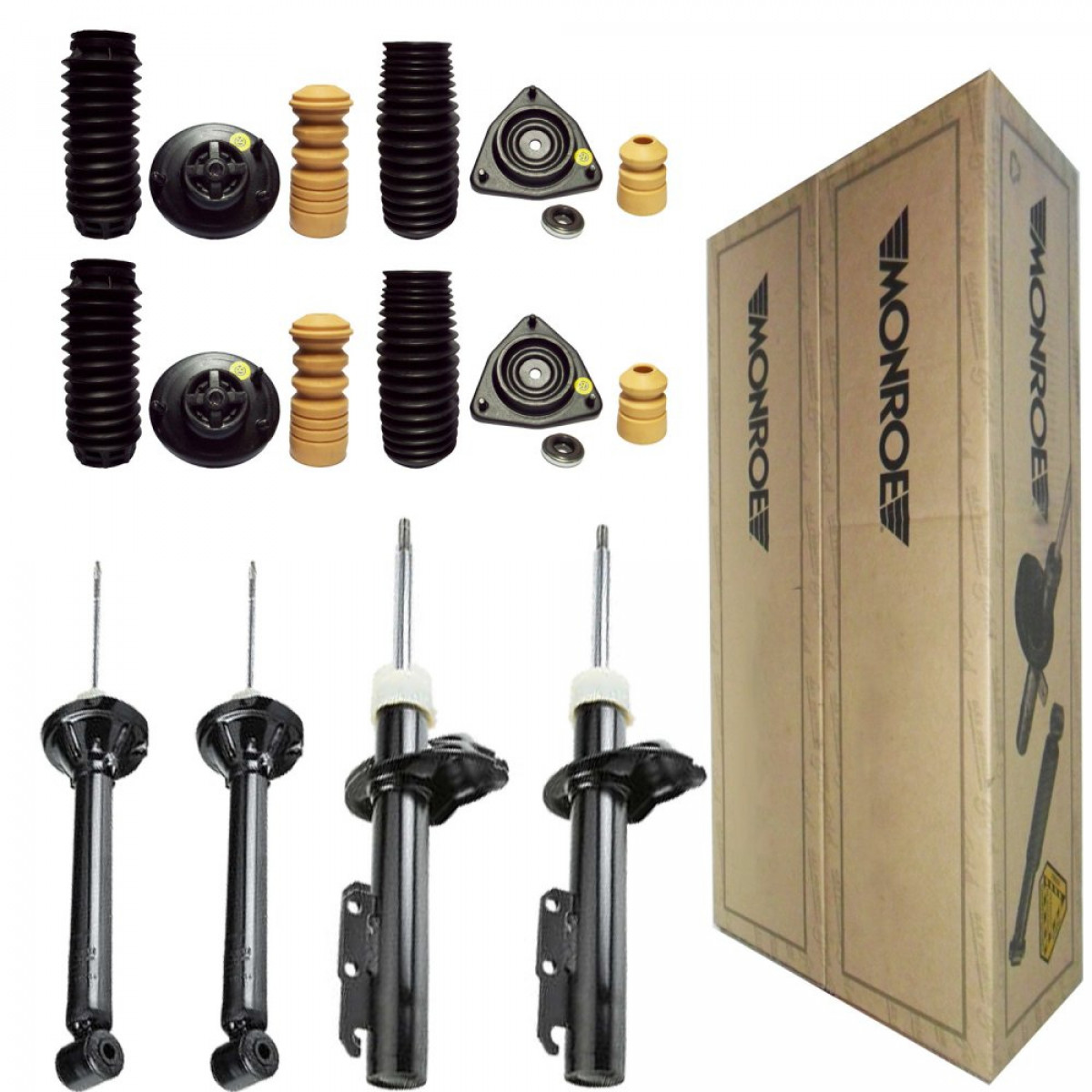 Kit Suspensão Completo Monroe Ford Escort 1.8 16V 1998/2003