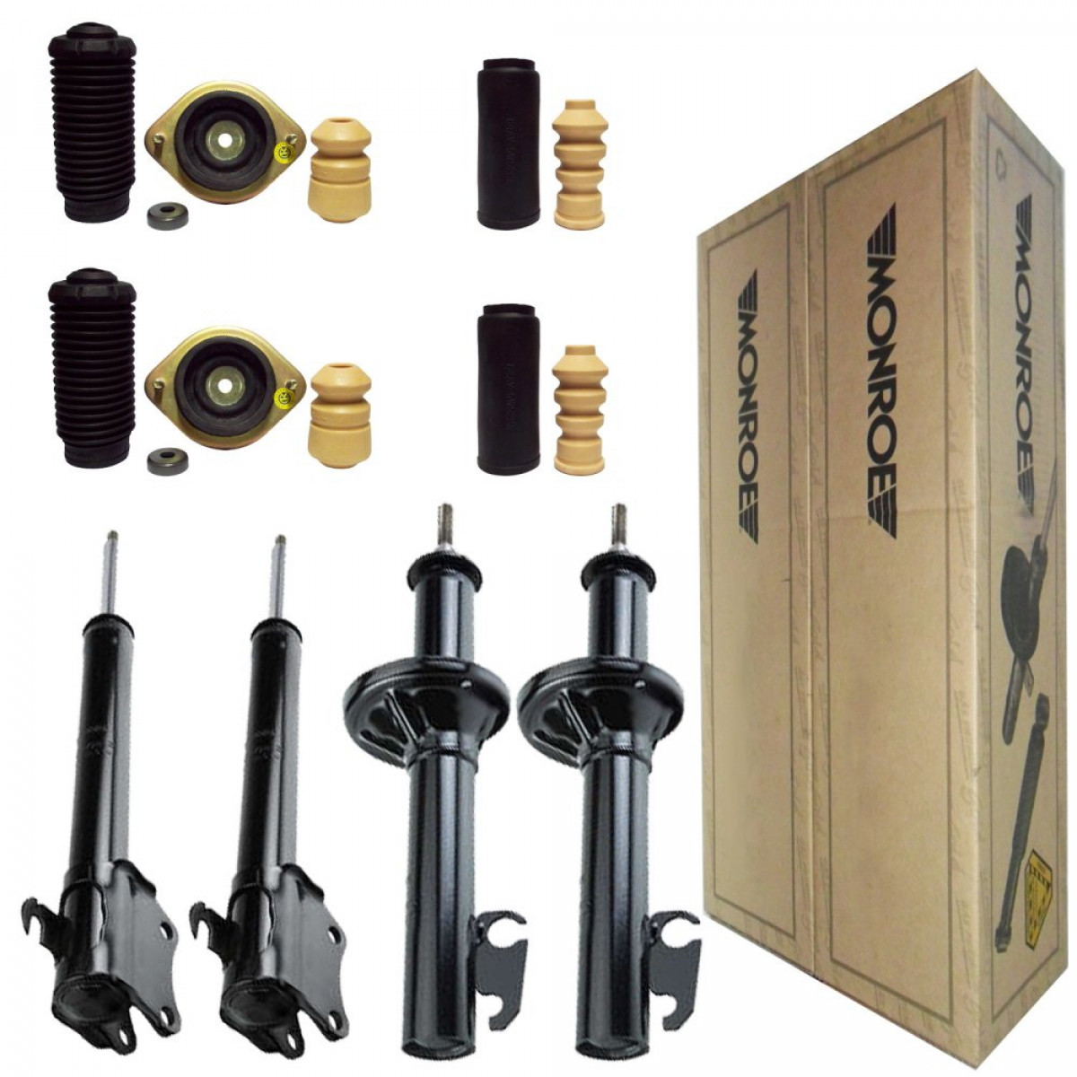 Kit Suspensão Completo Monroe Ford Escort Hobby 1993/1996