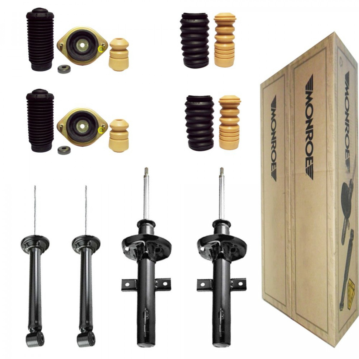 Kit Suspensão Completo Monroe Ford Verona 1993/1997