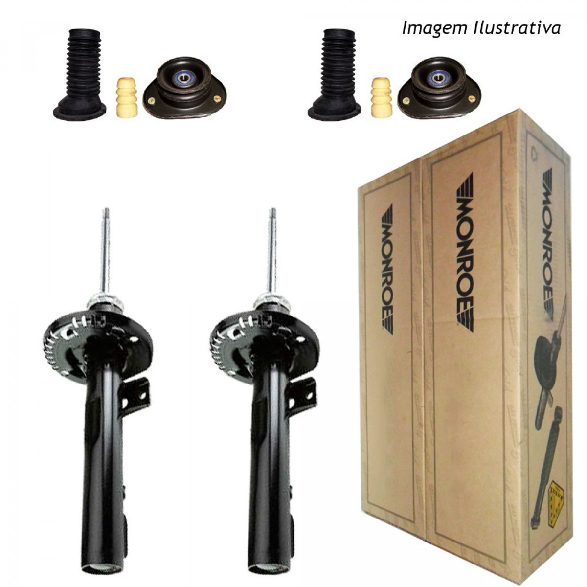 Kit Suspensão Dianteiro Monroe Toyota Corolla Fielder SW 2003/2008