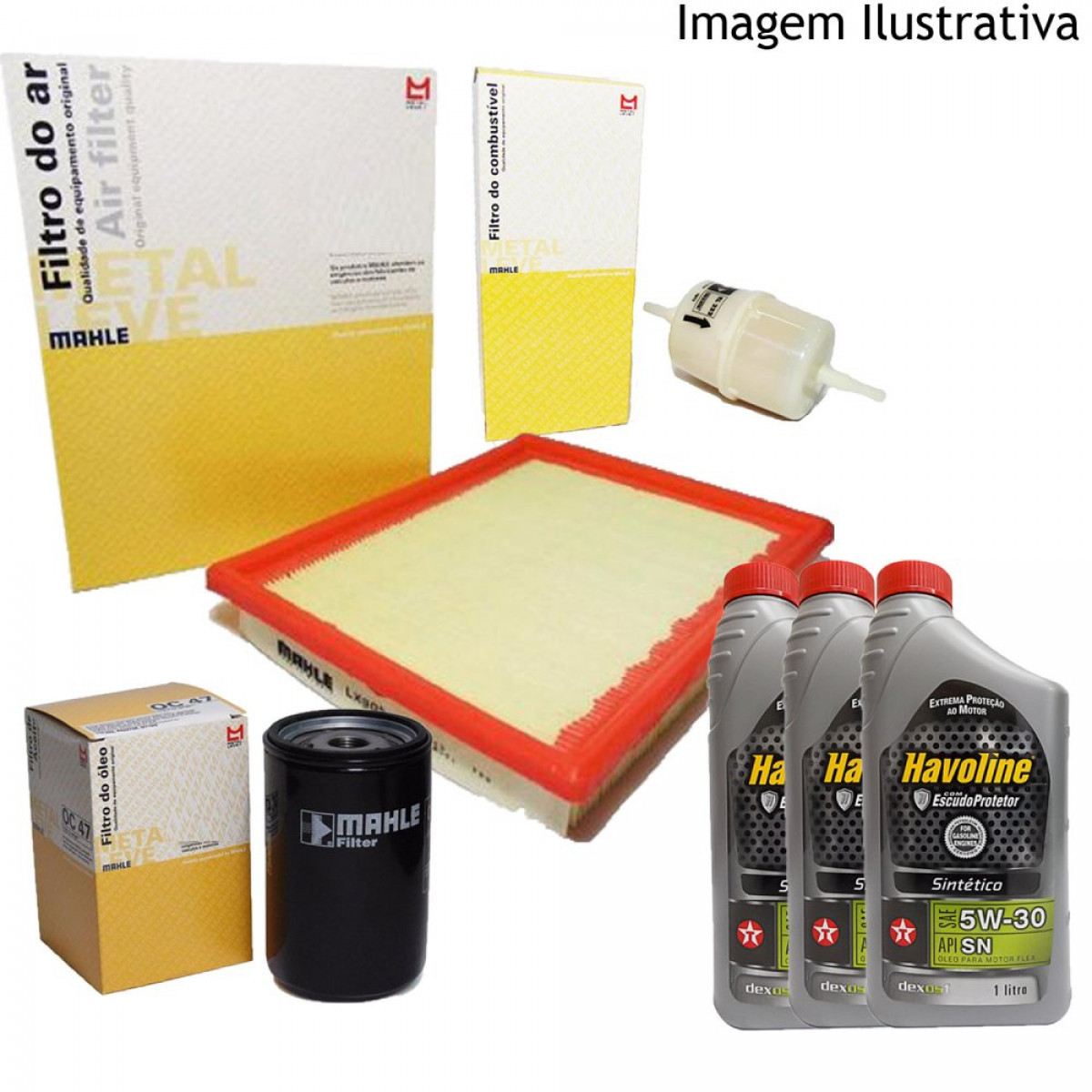 Kit Revisão Filtros e Óleo Punto 1.4 5w30 2008 a 2012 ELX Fire 8V Fle