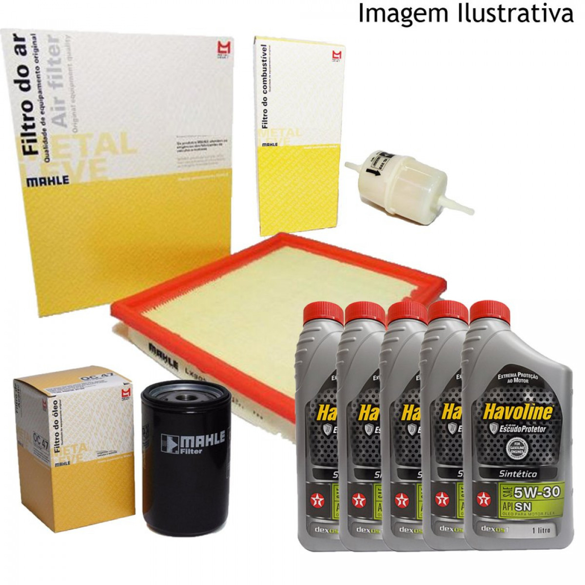 Óleos e Filtros Ford Focus 2.0 Duratec Flex 2010/ (Kit Revisão)