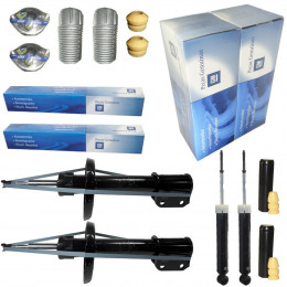 Amortecedor GM Corsa Celta Prisma 1.0 1.4 1.6 Turbogás (Kit Completo)