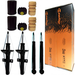 4 Amortecedores Cofap + Kits Suspensão Fiat Uno Way 08/13