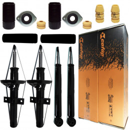 4 Amortecedores Cofap + Kits Suspensão Classic 03/ Turbogas