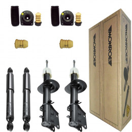 Kit Suspensão Completo Monroe Fiat Palio Weekend 1.3 (...) 2001/