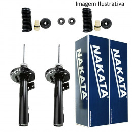 2 Amortecedores Nakata + Kit Dianteiro Gm Sonic 2012/2014