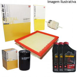 Óleos e Filtros Fiat Siena Fire 1.0 8v MPI 02/06 (Kit Revisão)