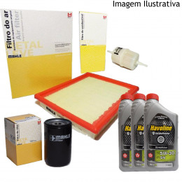Óleos e Filtros Fiat Siena Fire 1.3 8v MPI Flex 2005 5w30 (Kit Revisão)
