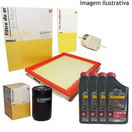 Óleos e Filtros GM Corsa Sedan Classic 1.0 8v Flex 03/10 15w40 (Kit Revisão)