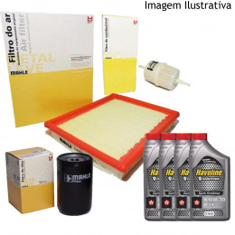 Óleos e Filtros Toyota Corolla Fielder 1.8 16V Gasolina 03/07 (Kit Revisão)
