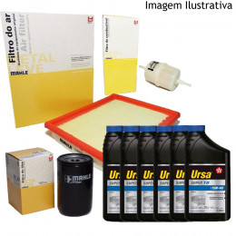 Óleos e Filtros Toyota Hilux D4-D CD SRV SW4 4x2 4x4 3.0 16V Diesel Automático 06/12 (Kit Revisão)