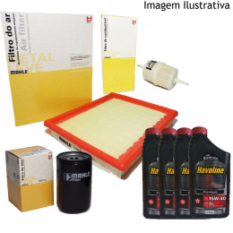 Óleos e Filtros VW Cross Fox 1.6 8v 2008/2011 15w40 (Kit Revisão)