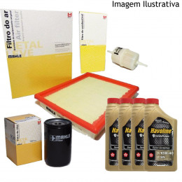 Óleos e Filtros VW Gol Parati 1.0 8V Mi 2005/2008 10w40 (Kit Revisão)