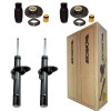 2 Amortecedores Monroe + Kit Peugeot 206 Sw 1.6 Escapade 08/ - 1