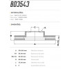 Disco Dianteiro Fremax Bmw 750 10/ (Par) BD3543 - 3