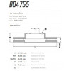 Disco Dianteiro Fremax Citroën C5 09/12 (Par) BD4755 - 3