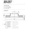 Disco Dianteiro Fremax Ford F150 1/2 Ton 10/ (Par) BD4097 - 3