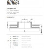 Disco Dianteiro Fremax Ford Fiesta Hatch 95/99 (Par) BD1064 - 3