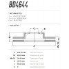 Disco Dianteiro Fremax Jeep Compass Sport 12/16 (Par) BD4644 - 3