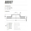 Disco Dianteiro Fremax Mercedes A250 14/ (Par) BD0107 - 3