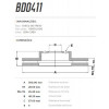 Disco Dianteiro Fremax Mercedes C240 97/03 (Par) BD0411 - 3