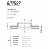 Disco Dianteiro Fremax Mercedes E500 09/12 (Par) BD2592 - 3