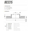 Disco Traseiro Fremax Bmw 530 05/10 (Par) BD3215 - 3
