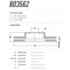 Disco Traseiro Fremax Bmw 640 13/15 (Par) BD3562 - 3