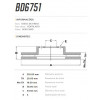 Disco Traseiro Fremax Jaguar F Type 14/ (Par) BD6751 - 3