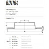 Disco Traseiro Fremax Land Rover Freelander 2 11/12 (Par) BD1184 - 3