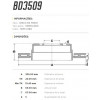 Disco Traseiro Fremax Mercedes Ml320 07/09 (Par) BD3509 - 3