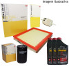 Óleos e Filtros Fiat Siena Fire 1.3 8v MPI Flex 2005 15w40 (Kit Revisão) - 1