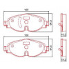 Pastilhas Freio Dianteiro Ferodo Audi A3 12/18 Golf 14/18 HQF2326C - 2
