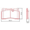Pastilhas Freio Dianteiro Ferodo Land Rover Range Rover 06/12 HQF2376C - 2