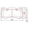 Pastilhas Freio Dianteiro Ferodo Land Rover Range Rover Vogue 06/12 HQF4134C - 2