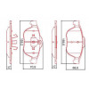 Pastilhas Freio Dianteiro Ferodo Renault Megane 09/12 HQF2353C - 2