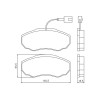 Pastilhas Freio Dianteiro Jurid Citroën Jumper 02/07 Ducato 01/19 Boxer 02/06 HQJ2233A - 2
