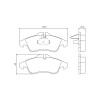 Pastilhas Freio Dianteiro Jurid Mercedes-Benz Sprinter 95/06 Vclass 96/97 Vito HQJ2218 - 2
