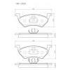Pastilhas Freio Dianteiro Jurid Vw Up 14/19 HQJ2320 - 2